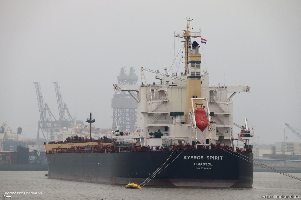 Kypros-Spirit - Bulk Carrier vessel registered in Cyprus