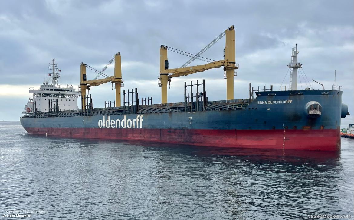 Erna-Oldendorff - General Cargo Ship vessel registered in Portugal