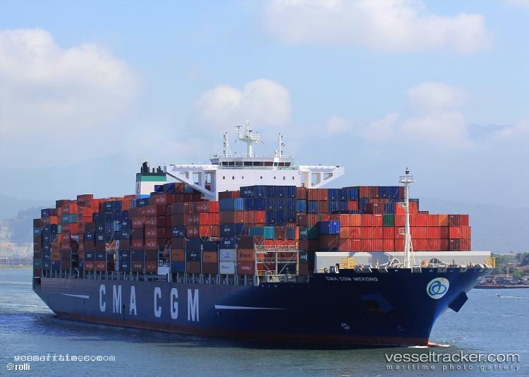 Cma-Cgm-Mekong - Container Ship vessel registered in Malta