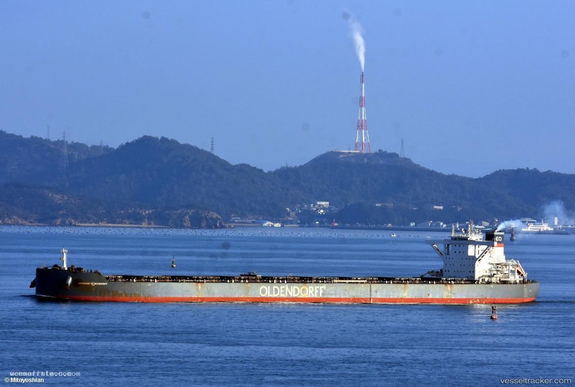 Hermine-Oldendorff - Bulk Carrier vessel registered in Portugal
