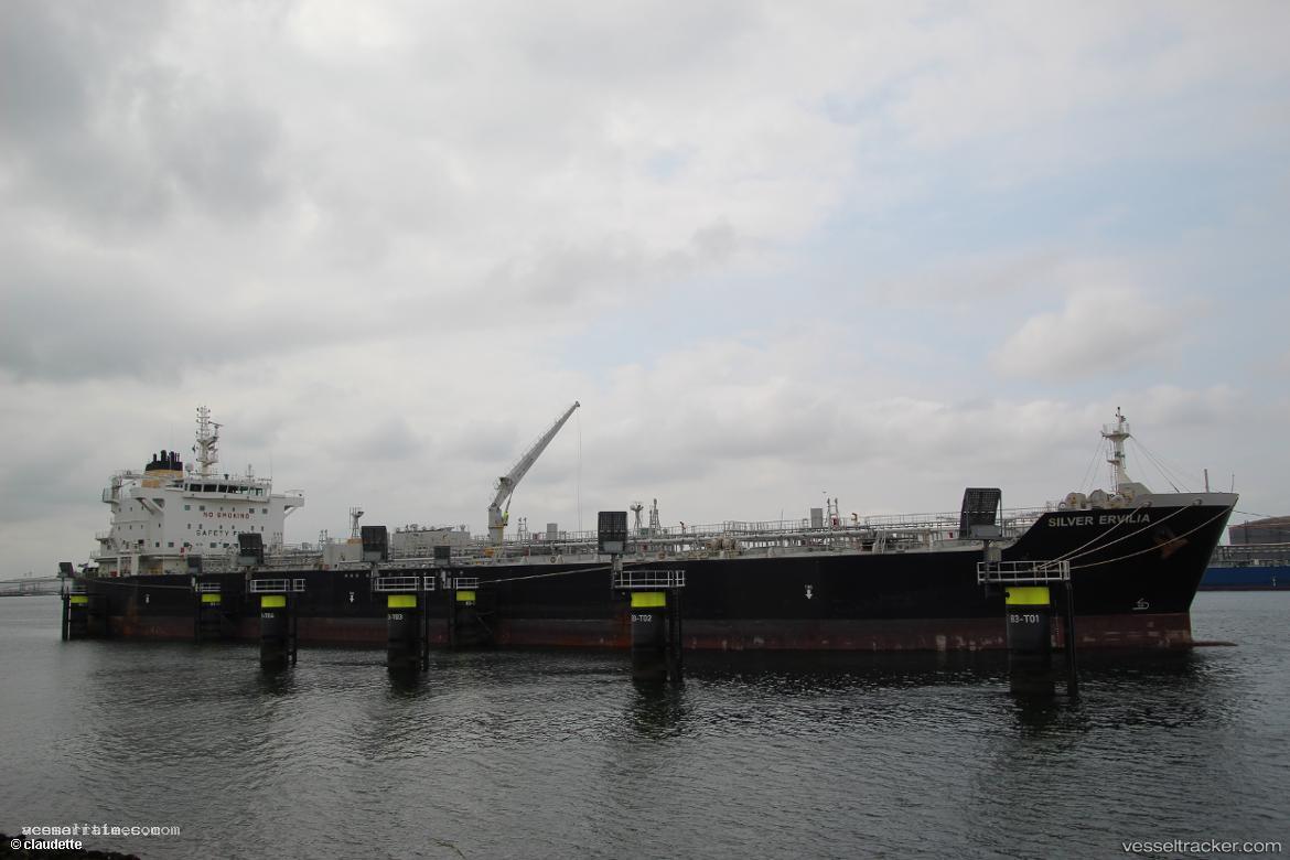 Silver-Ervilia - Chemical Oil Products Tanker vessel registered in Marshall Islands