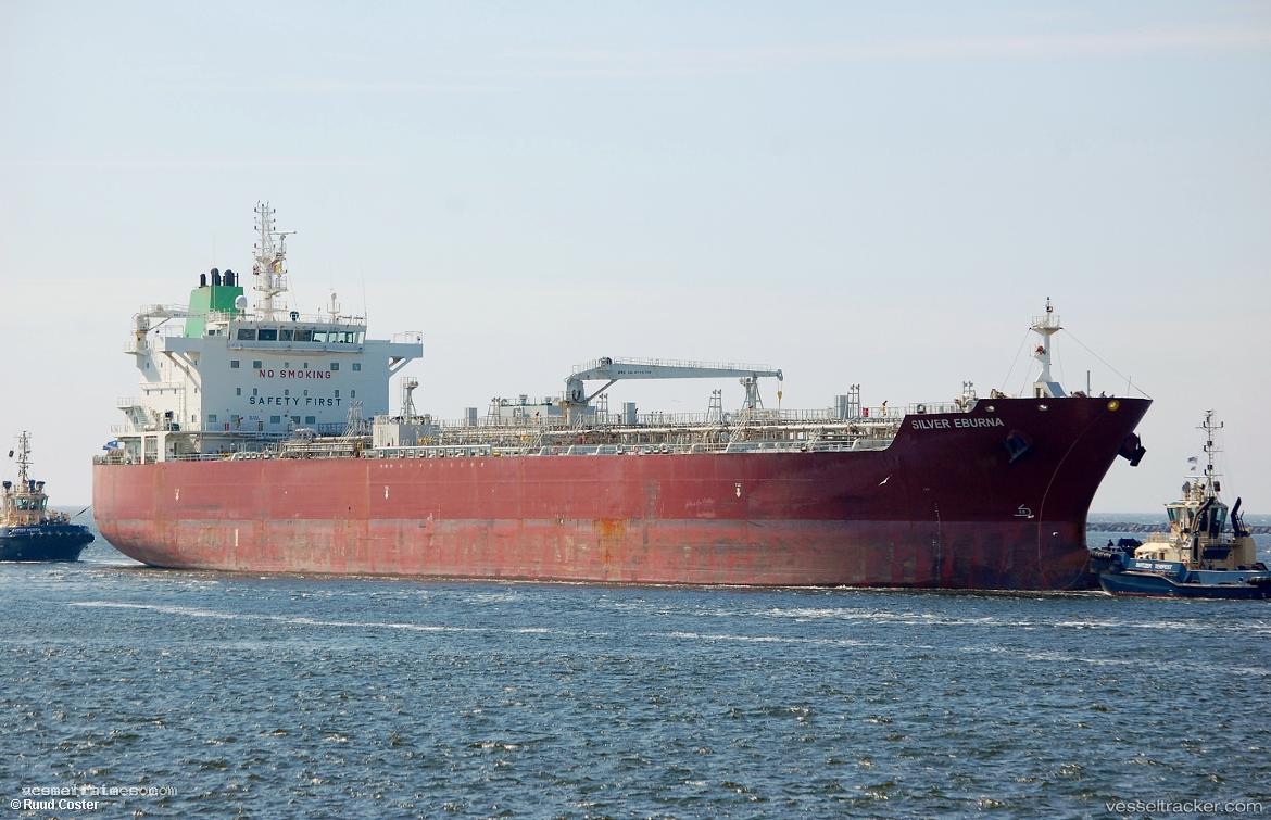 Silver-Eburna - Chemical Oil Products Tanker vessel registered in Marshall Islands