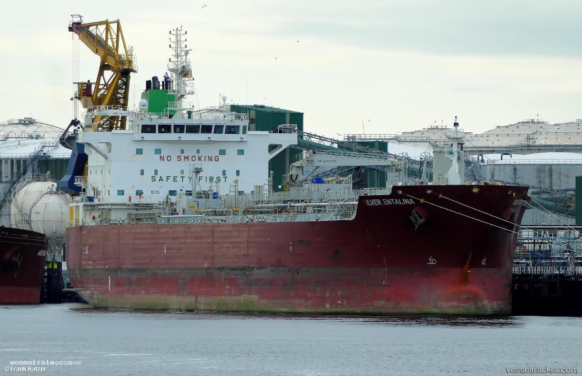 Silver-Entalina - Chemical Oil Products Tanker vessel registered in Marshall Islands