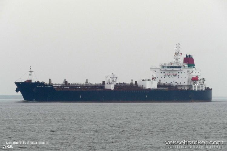 Muscat-Silver - Chemical Oil Products Tanker vessel registered in Marshall Islands