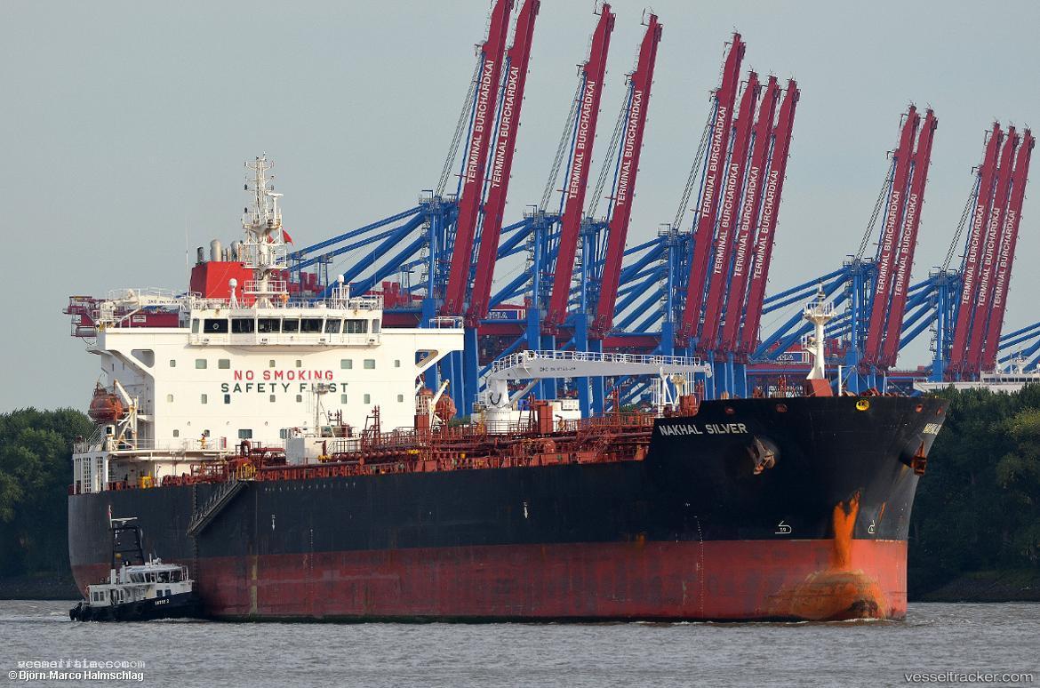 Nakhal-Silver - Chemical Oil Products Tanker vessel registered in Marshall Islands
