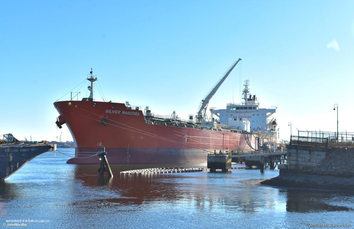 Silver-Manoora - Chemical Oil Products Tanker vessel registered in Hong Kong