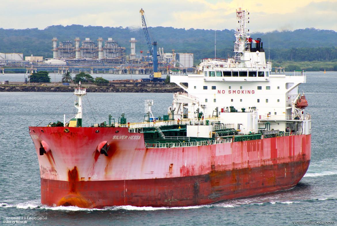 Silver-Hessa - Chemical Oil Products Tanker vessel registered in Hong Kong
