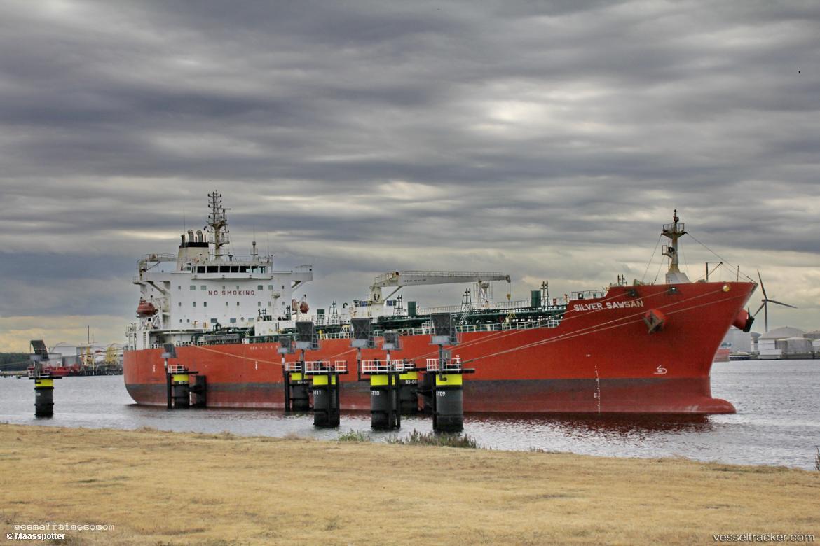 Silver-Sawsan - Chemical Oil Products Tanker vessel registered in Hong Kong