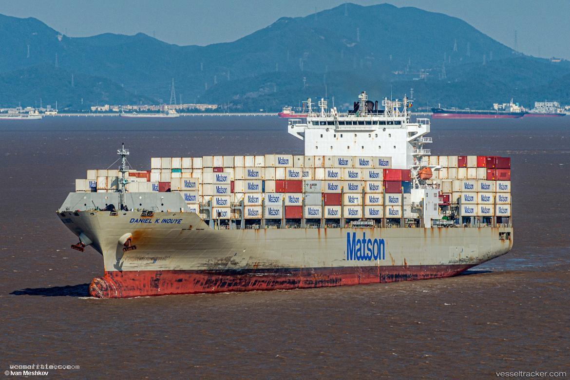 Daniel-K.-Inouye - Container Ship vessel registered in United States of America