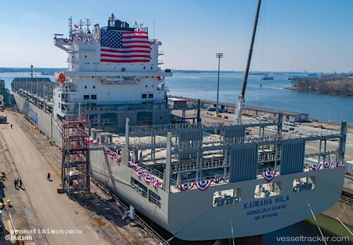 Kaimana-Hila - Container Ship vessel registered in United States of America