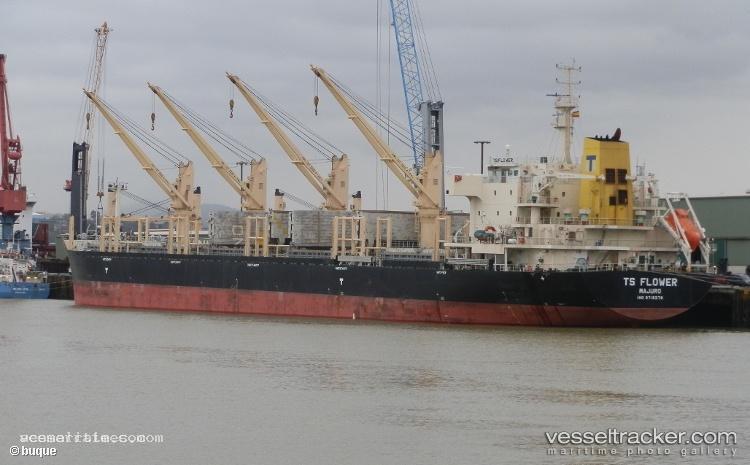 Ts-Flower - Bulk Carrier vessel registered in Marshall Islands