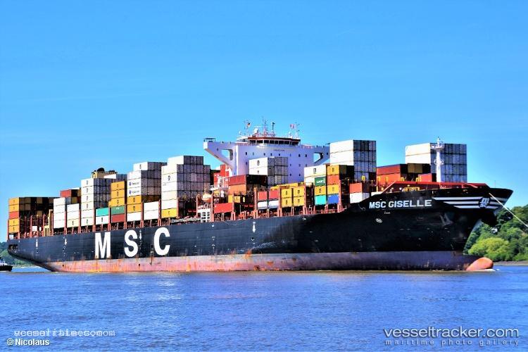 Msc-Giselle - Container Ship vessel registered in Portugal