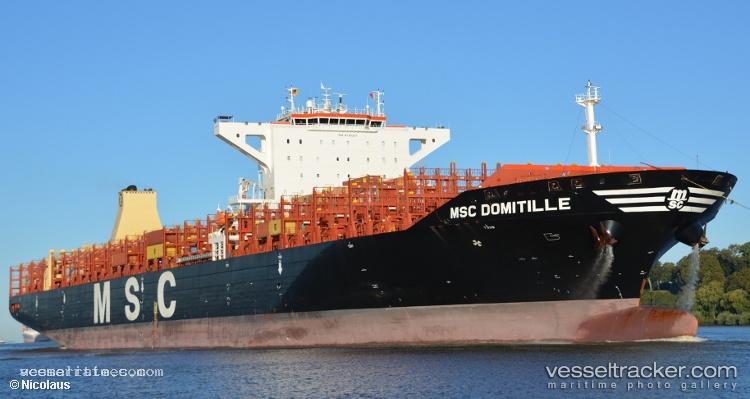 Msc-Domitille - Container Ship vessel registered in Portugal