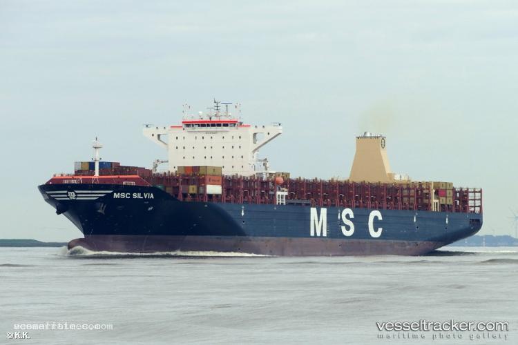 Msc-Silvia - Container Ship vessel registered in Portugal