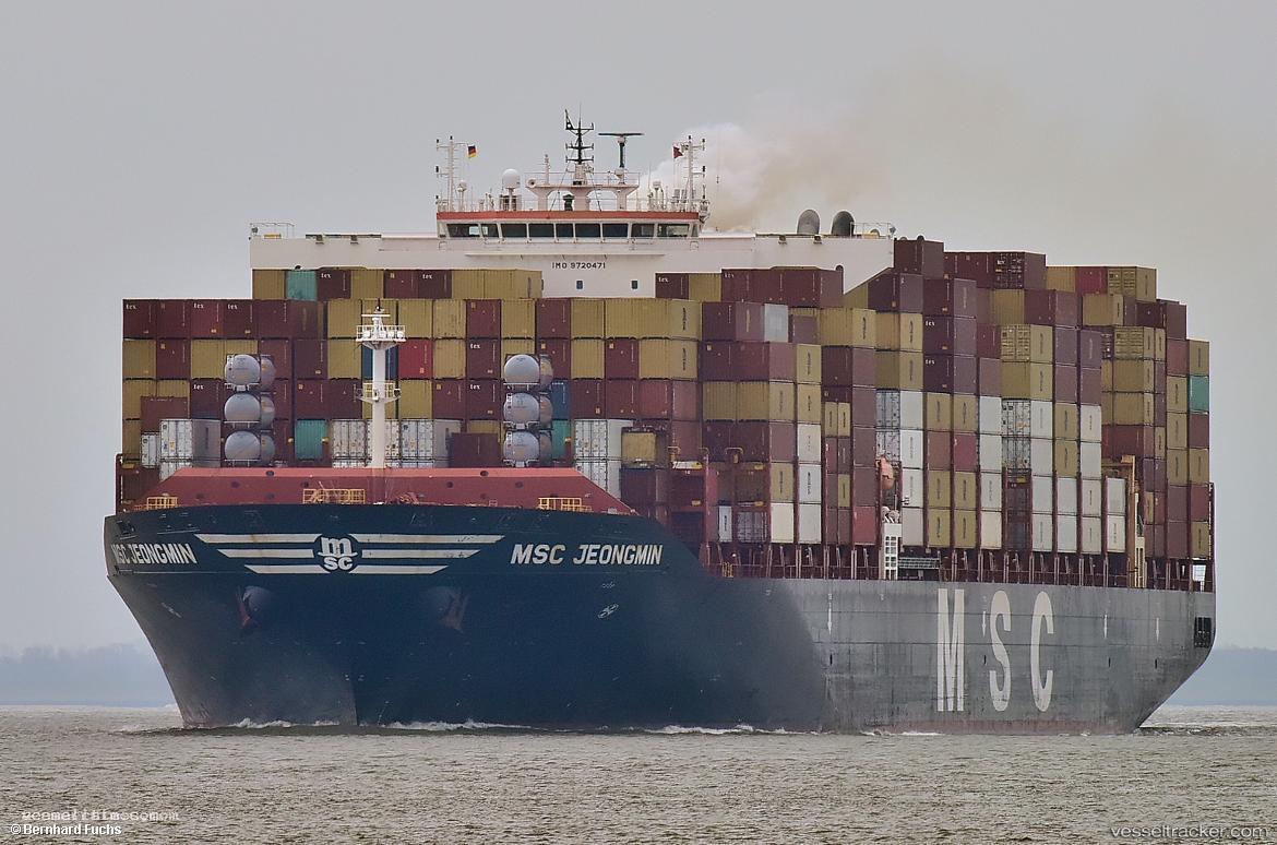 Msc-Jeongmin - Container Ship vessel registered in Portugal
