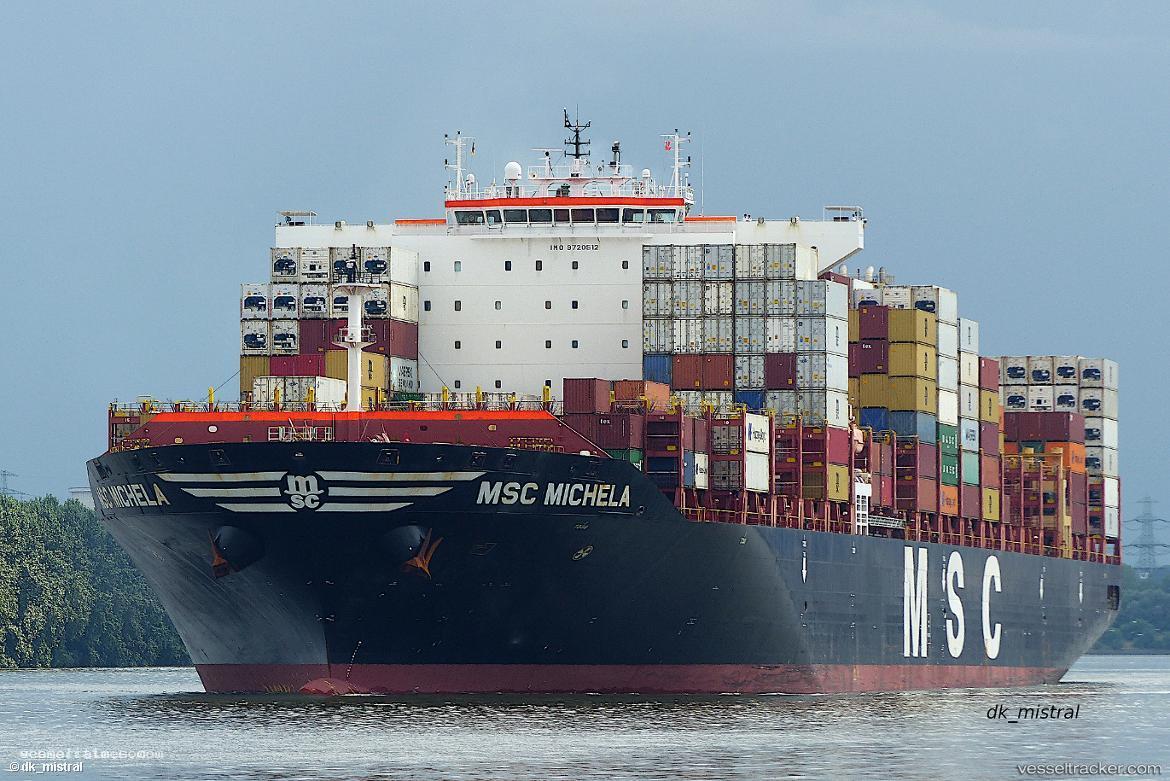 Msc-Michela - Container Ship vessel registered in Portugal