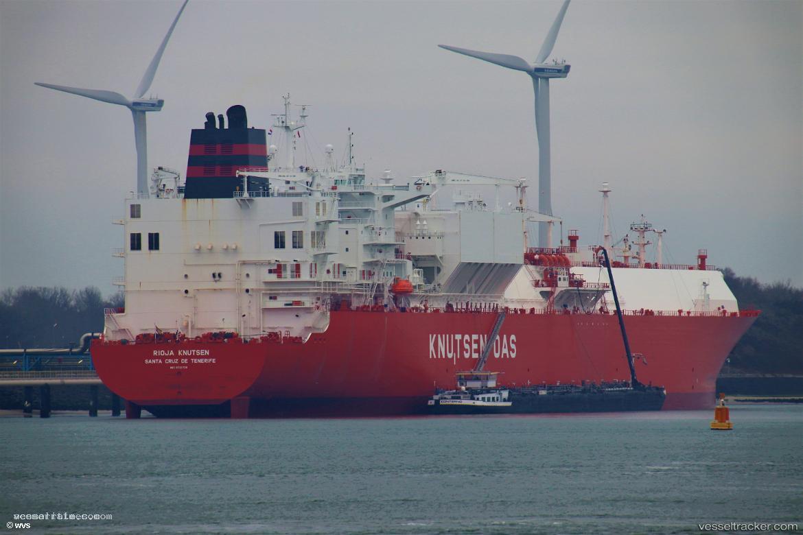 Rioja-Knutsen - Lng Tanker vessel registered in Spain