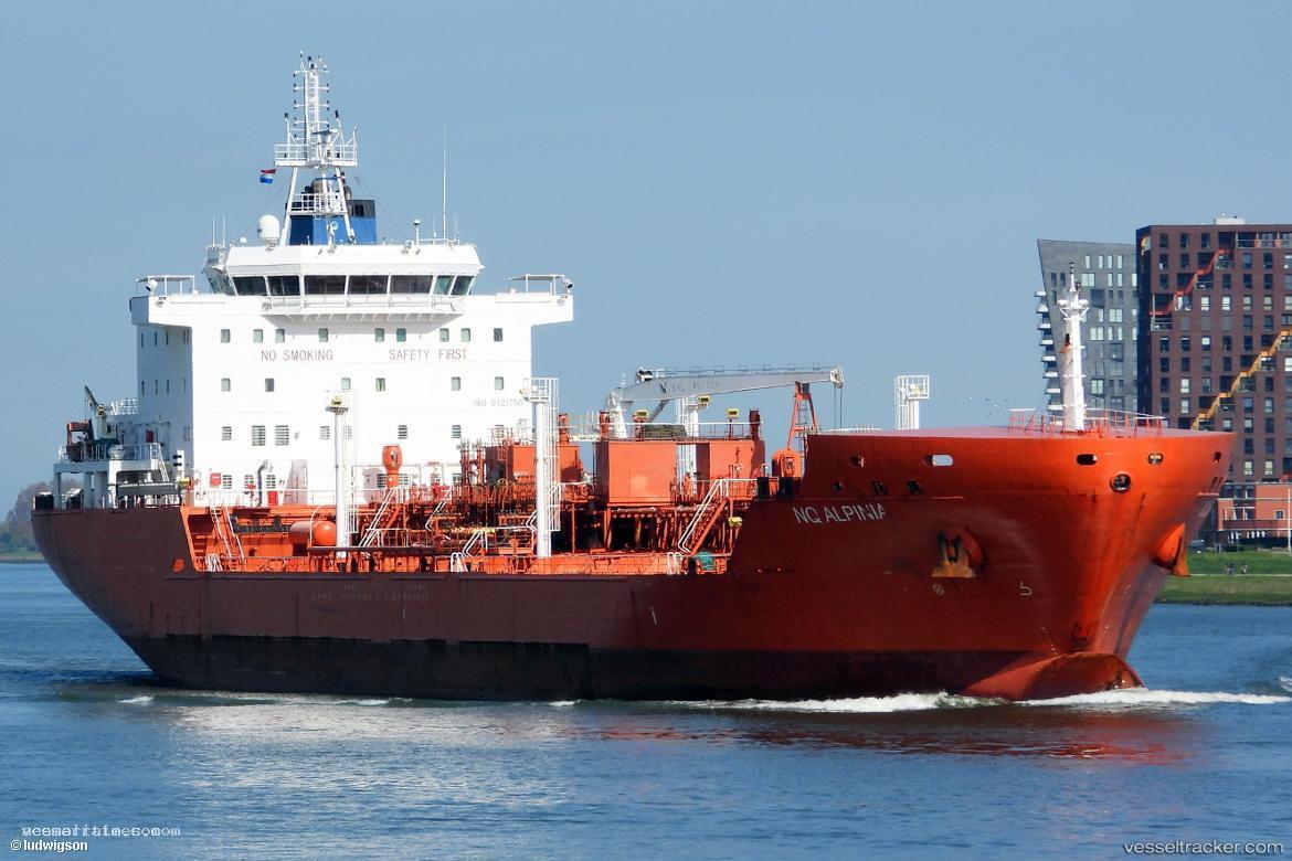 Diavolo-Rosso - Chemical Oil Products Tanker vessel registered in Malta