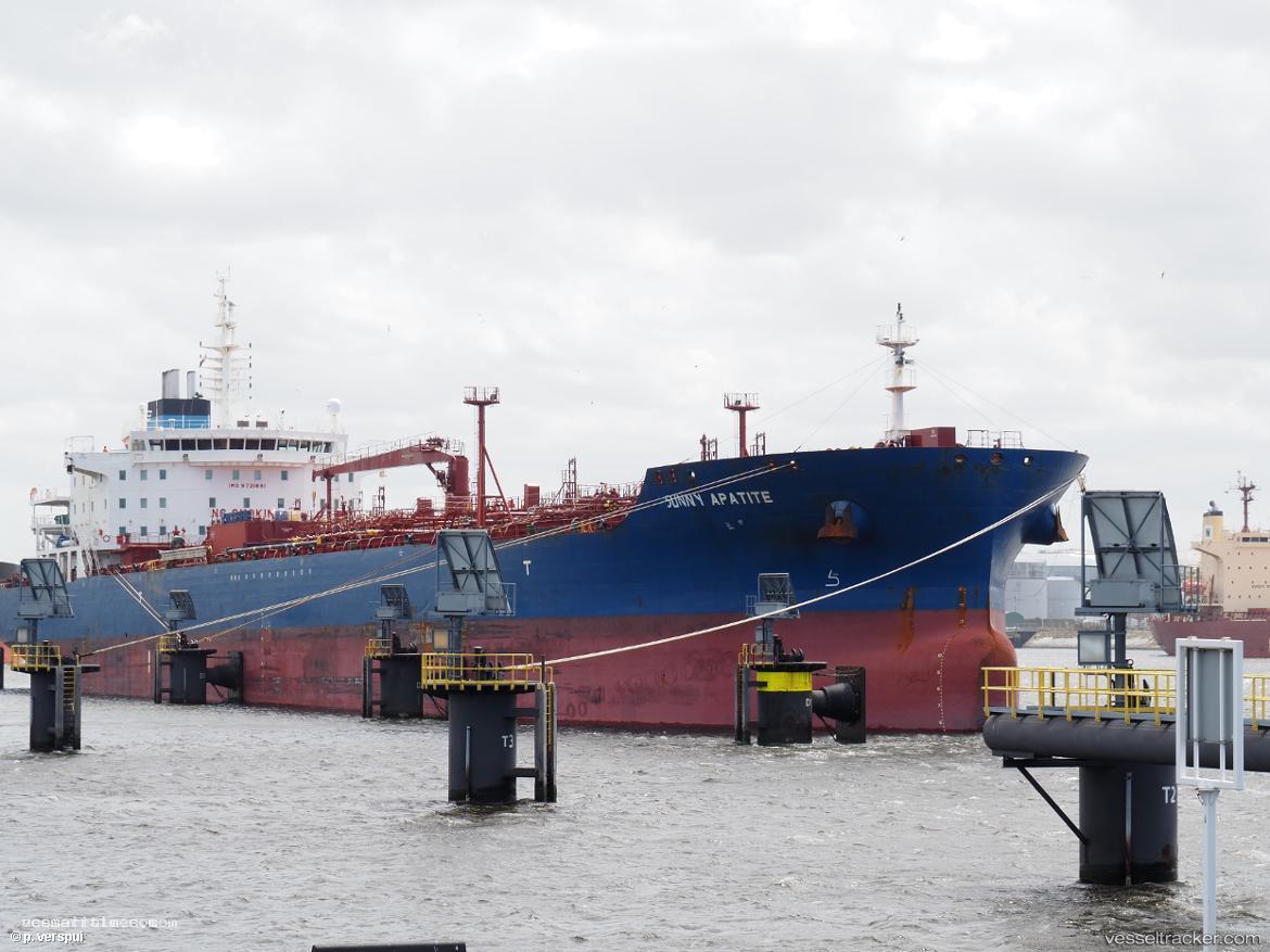Sunny-Apatite - Chemical Oil Products Tanker vessel registered in Unknown