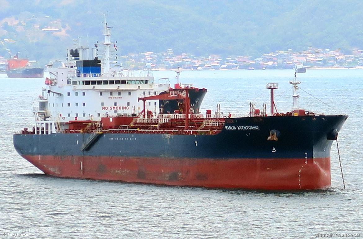 Marlin-Aventurine - Chemical Oil Products Tanker vessel registered in Marshall Islands