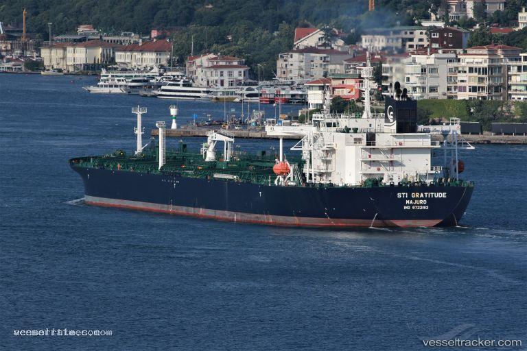 Sti-Gratitude - Crude Oil Tanker vessel registered in Marshall Islands