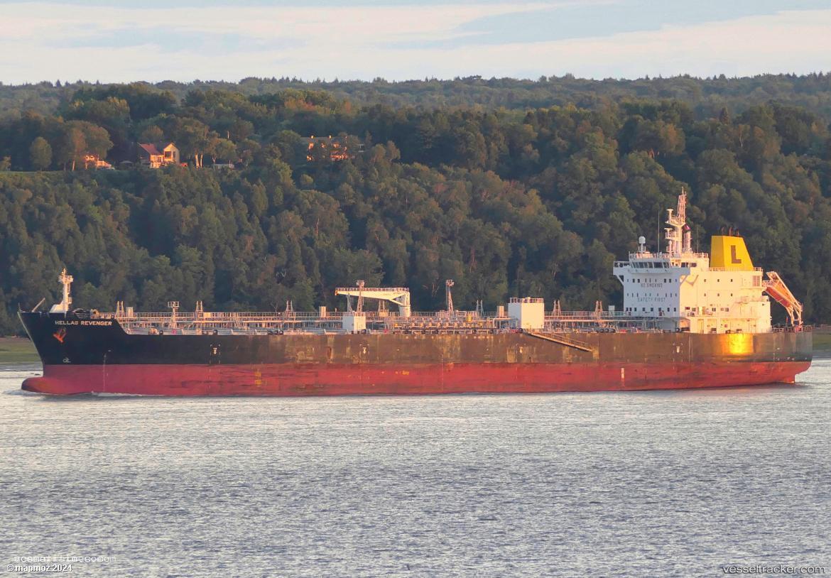 Hellas-Revenger - Chemical Oil Products Tanker vessel registered in Malta
