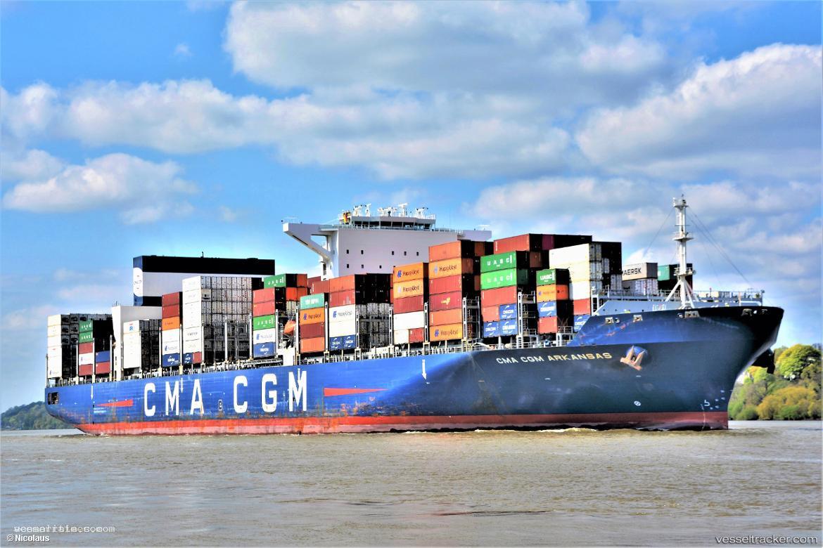 Cma-Cgm-Arkansas - Container Ship vessel registered in Malta