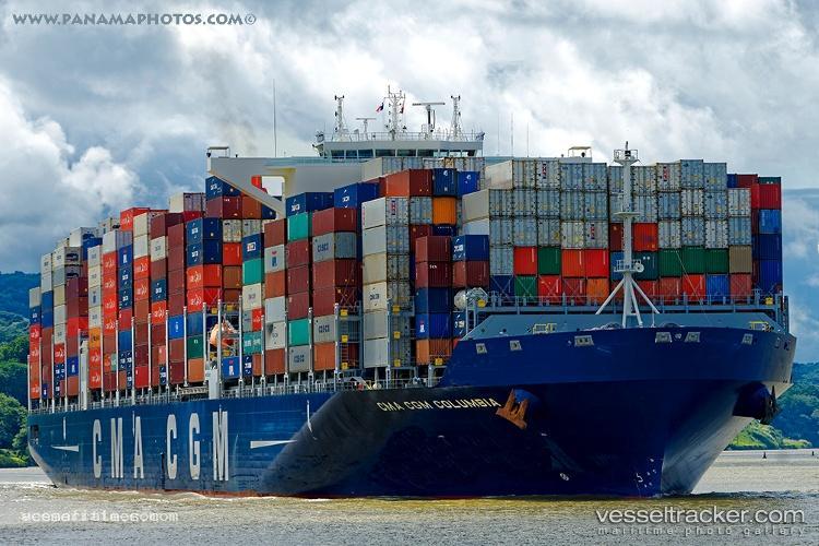 Cma-Cgm-Columbia - Container Ship vessel registered in Malta