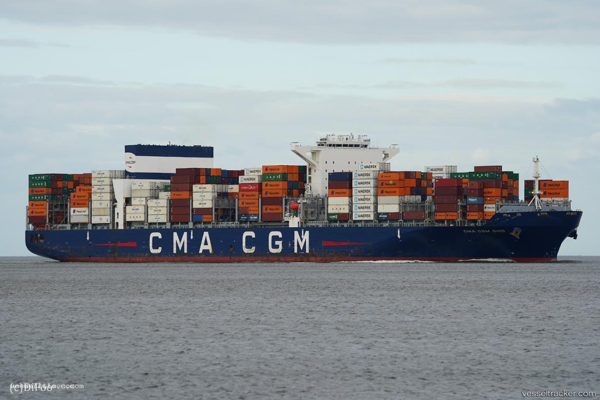 Cma-Cgm-Ohio - Container Ship vessel registered in Malta