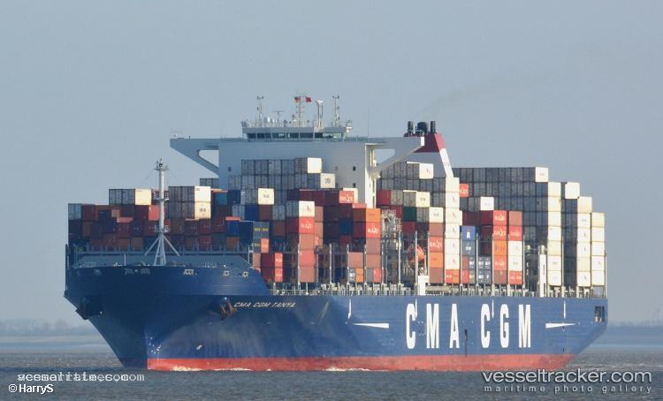 Cma-Cgm-Tanya - Container Ship vessel registered in Malta