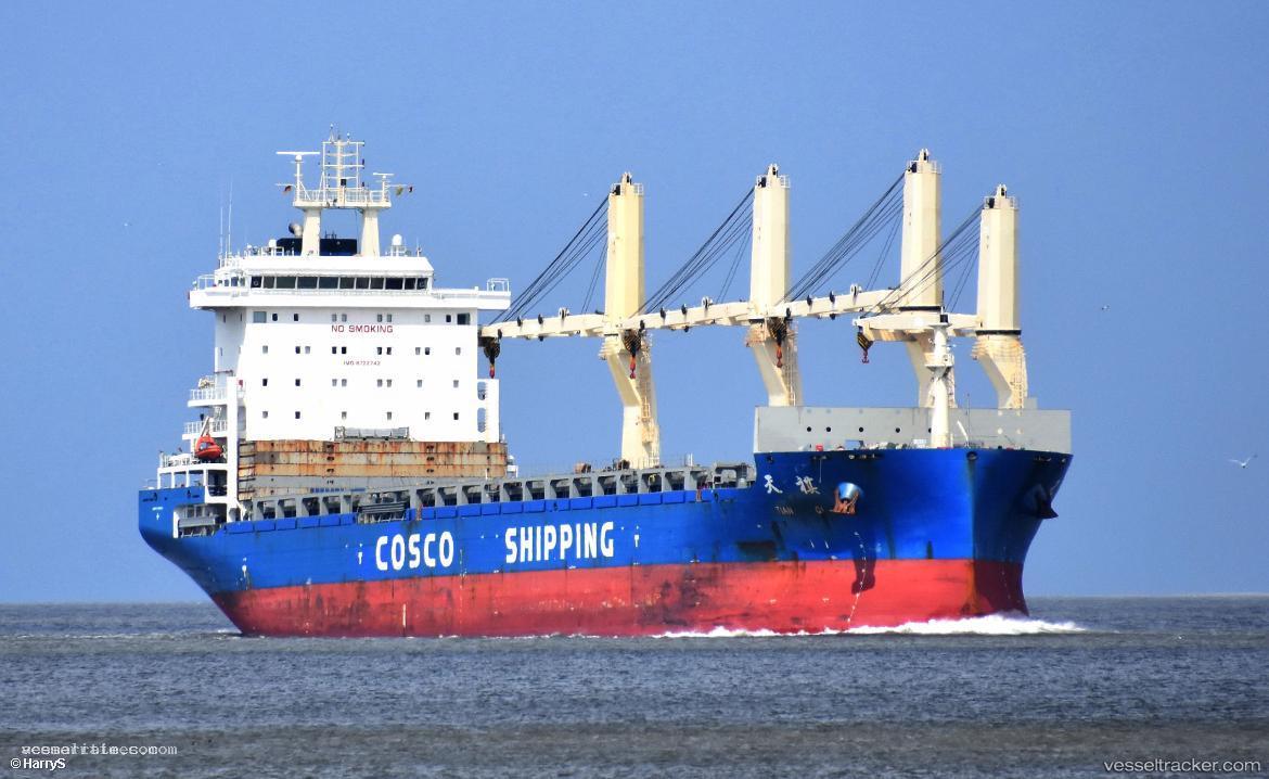 Tian-Qi - General Cargo Ship vessel registered in China