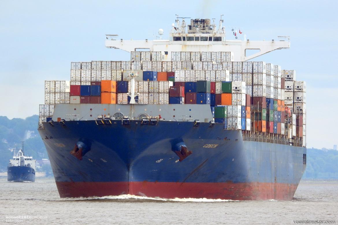 Czech - Container Ship vessel registered in Liberia