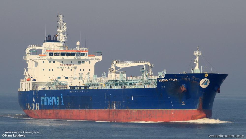 Minerva-Tychi - Chemical Oil Products Tanker vessel registered in Greece