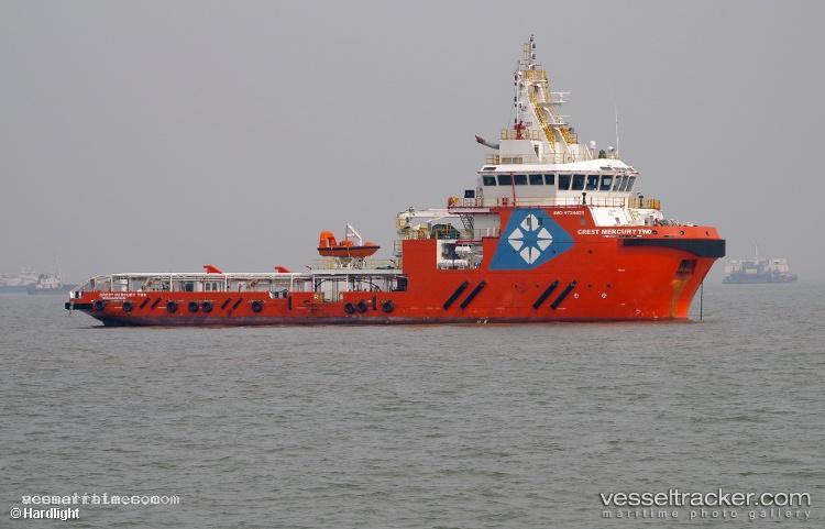 Crest-Mercury-Two - Offshore Tug Supply Ship vessel registered in Kiribati