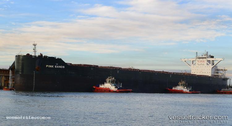 Pink-Sands - Bulk Carrier vessel registered in Liberia