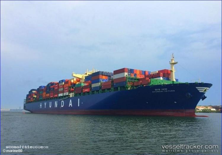 Hyundai-Saturn - Container Ship vessel registered in United Kingdom