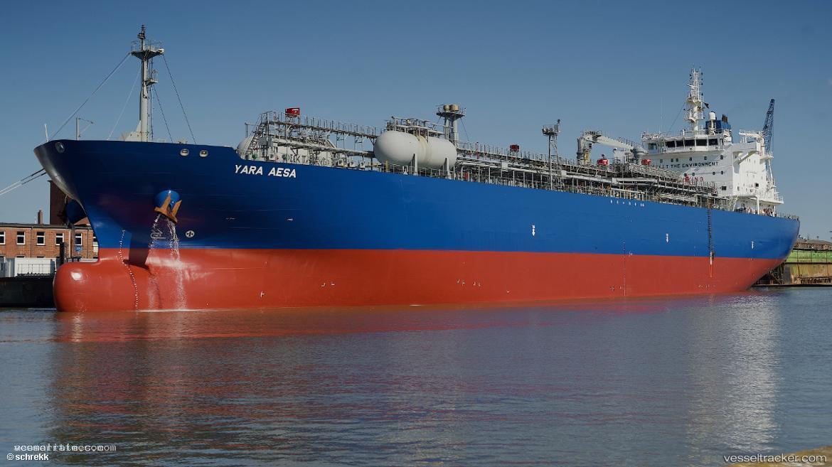 Yara-Aesa - Lpg Tanker vessel registered in Norway