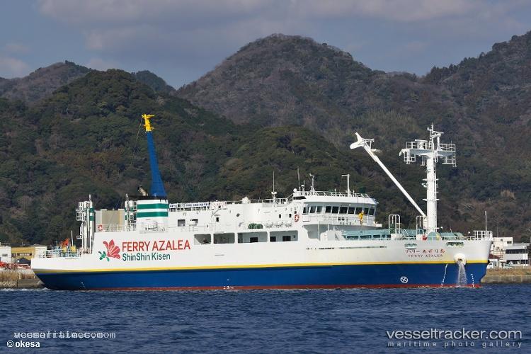 Ferry-Azalea - Passenger Ro Ro Cargo Ship vessel registered in Japan