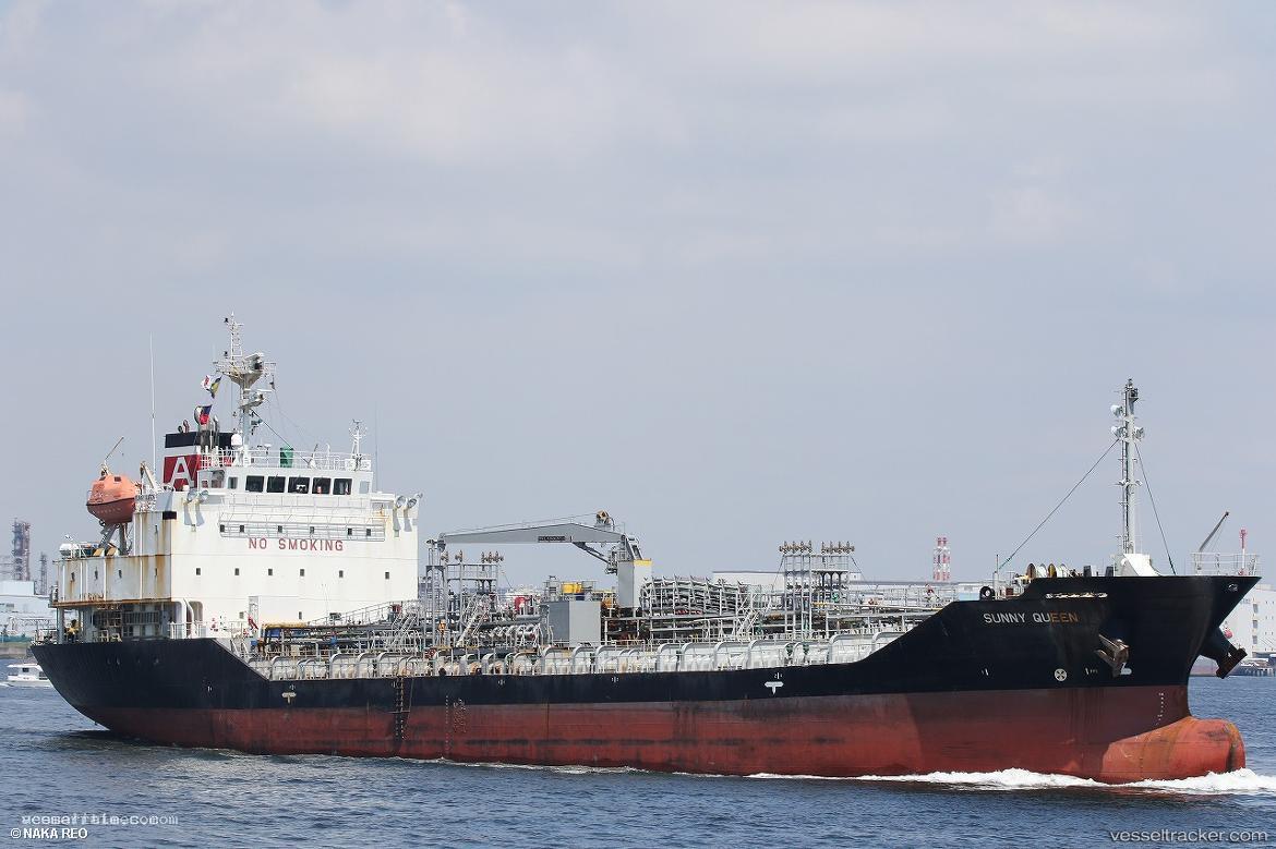 Sunny-Queen - Chemical Oil Products Tanker vessel registered in South Korea