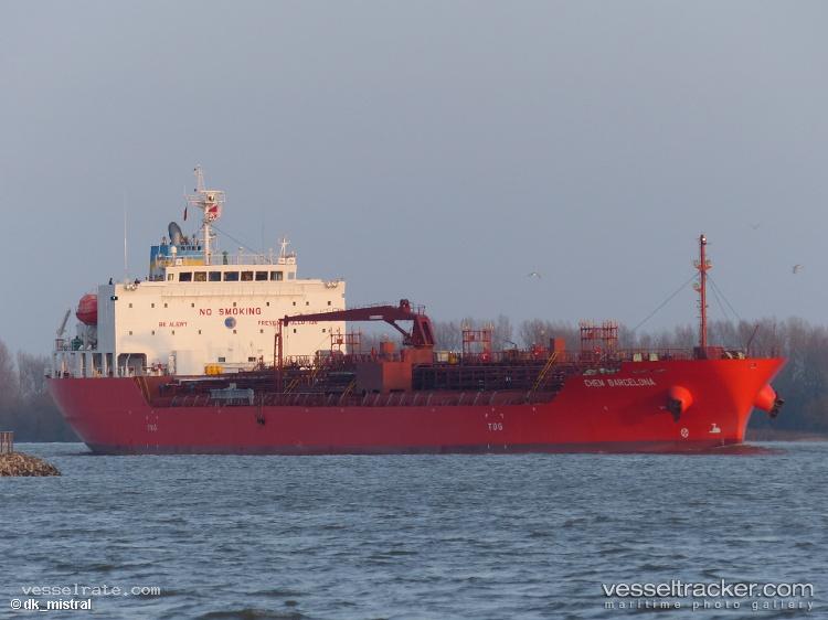 Chem-Barcelona - Chemical Oil Products Tanker vessel registered in Liberia
