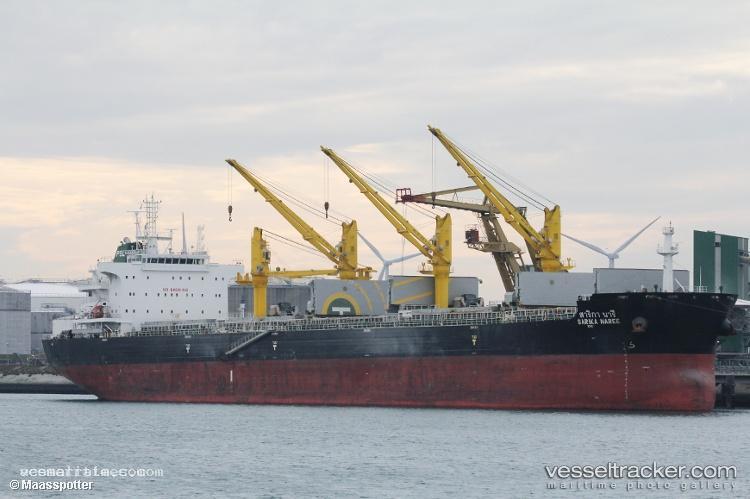 Sarika-Naree - Bulk Carrier vessel registered in Thailand