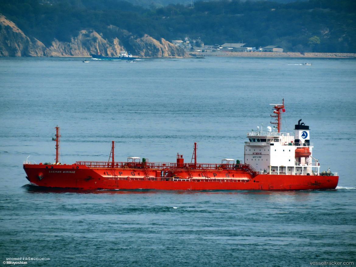 Saehan-Mirinae - Lpg Tanker vessel registered in South Korea