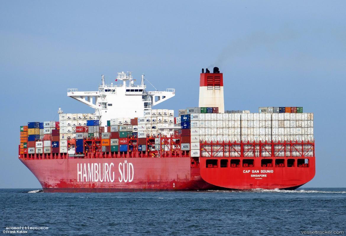 Cape-Sounio - Container Ship vessel registered in Malta