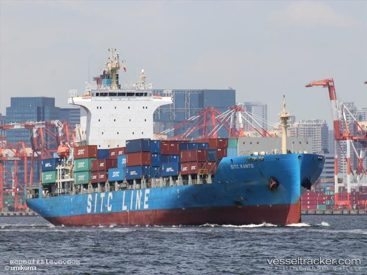 Sitc-Kanto - Container Ship vessel registered in Hong Kong