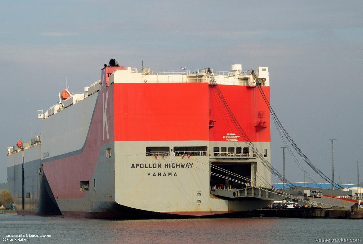 Apollon-Highway - Vehicles Carrier vessel registered in Panama