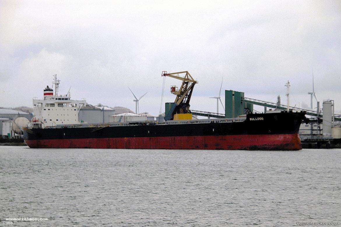 Bulldog - Bulk Carrier vessel registered in Liberia