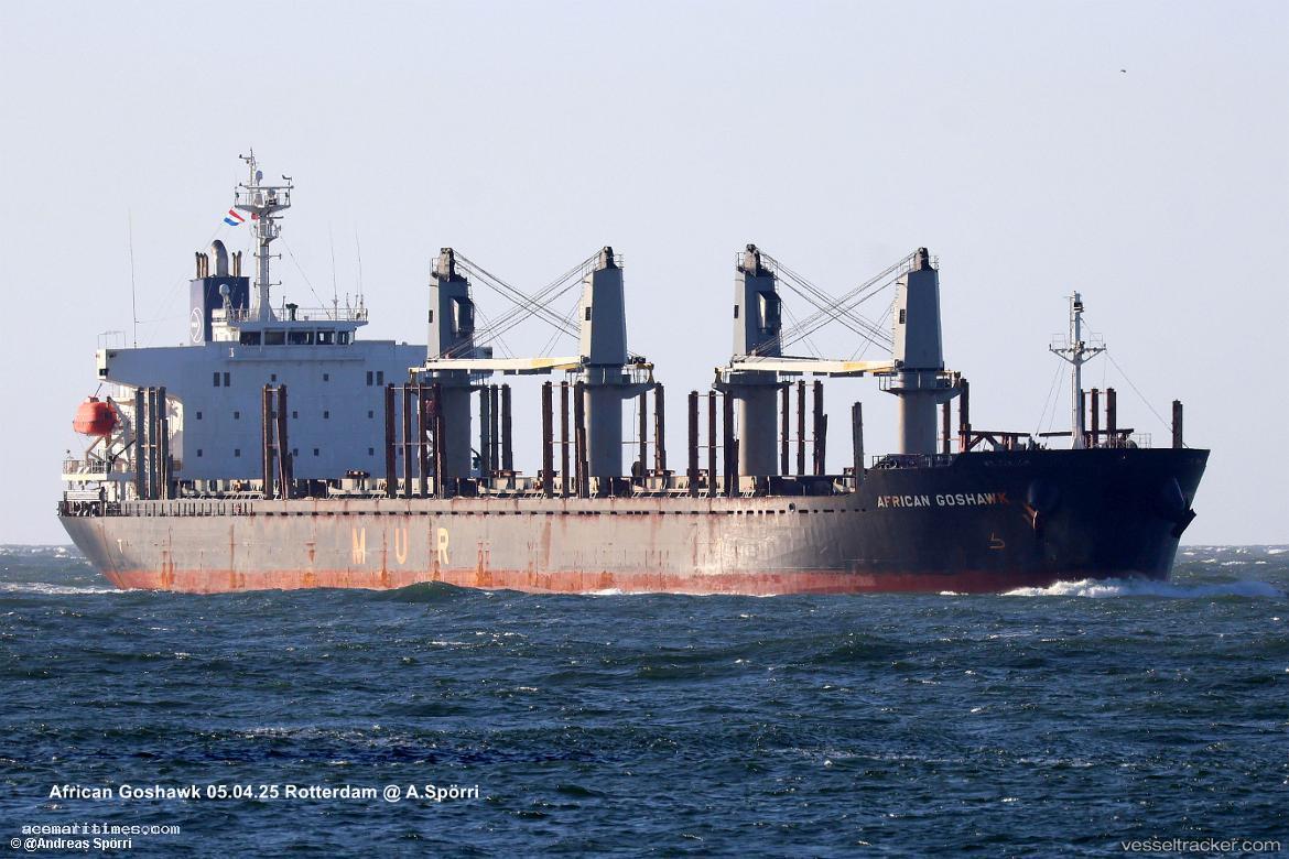 African-Goshawk - Bulk Carrier vessel registered in Bahamas