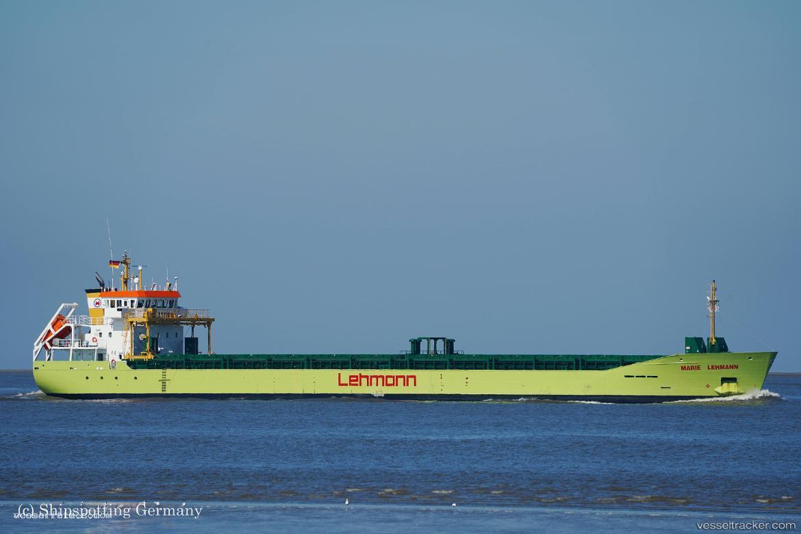 Marie-Lehmann - Deck Cargo Ship vessel registered in Antigua and Barbuda
