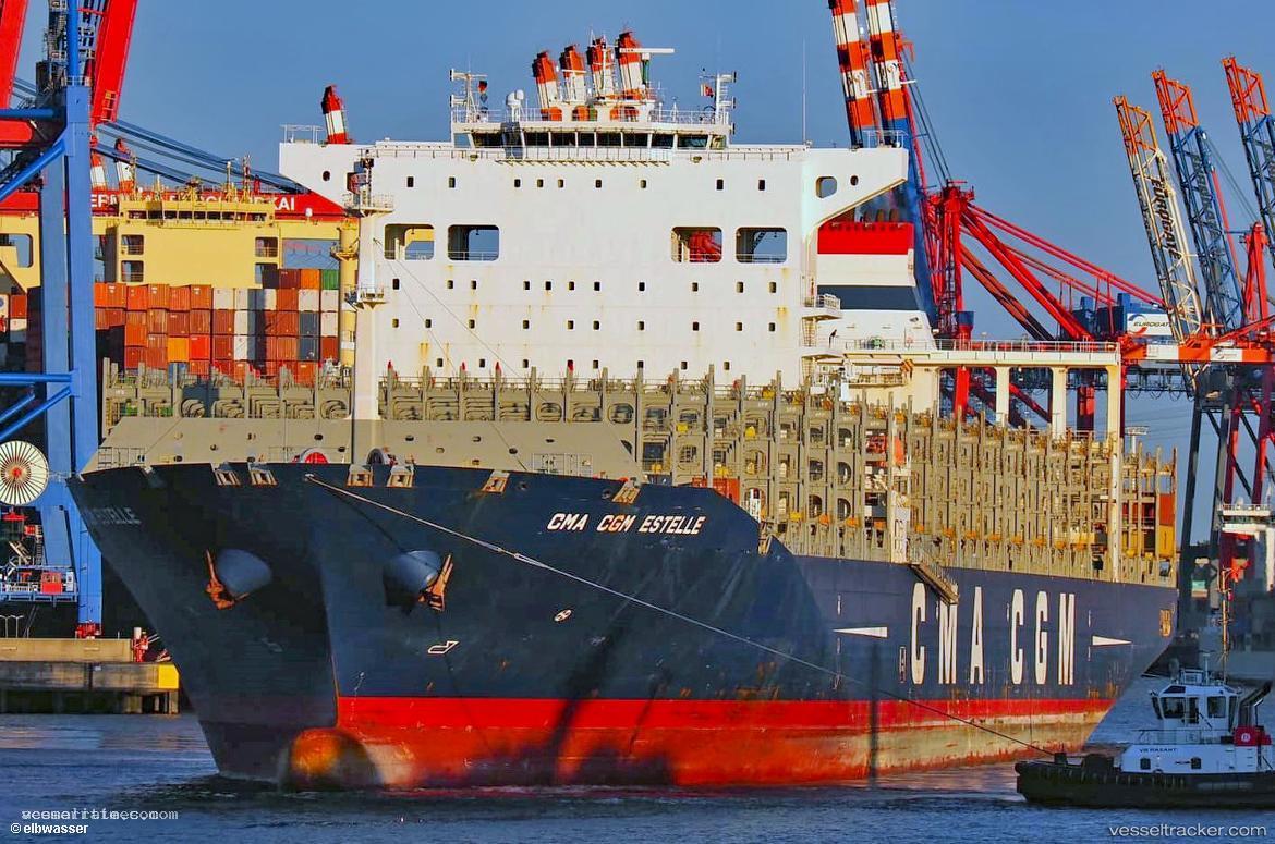 Cma-Cgm-Estelle - Container Ship vessel registered in Malta
