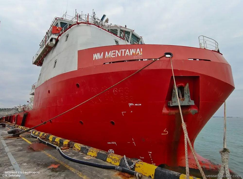 Wm-Mentawai - Offshore Tug Supply Ship vessel registered in Indonesia